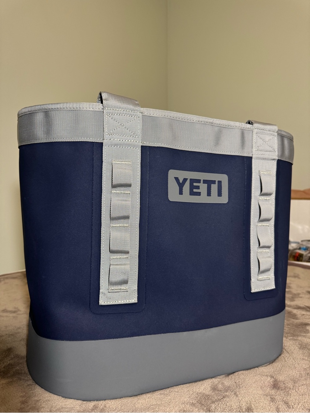Navy And Gray Yeti Camino 35 Tote